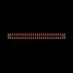HLE-130-02-G-DV-BE-A Footprint