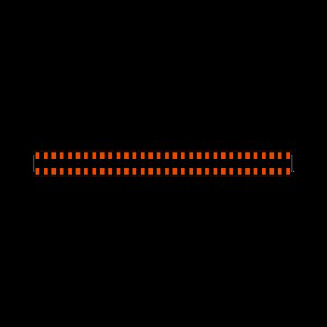 HLE-132-02-G-DV Footprint