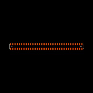 HLE-133-02-G-DV-LC Footprint