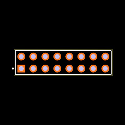 HMTSW-108-08-S-D-240 Footprint