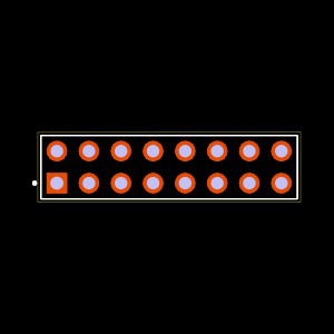 HMTSW-108-22-S-D-405 Footprint