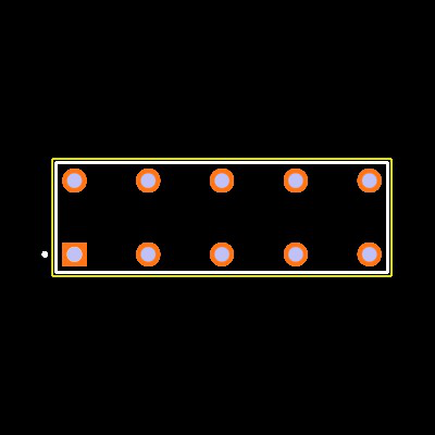 HMTSW-205-22-G-Q-100 Footprint