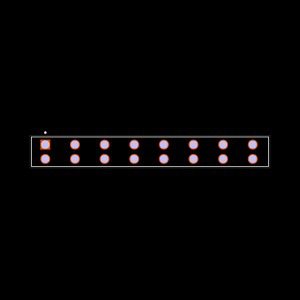HPF-08-01-H-S Footprint