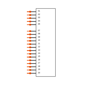 HPF-20-01-T-S-06 Symbol