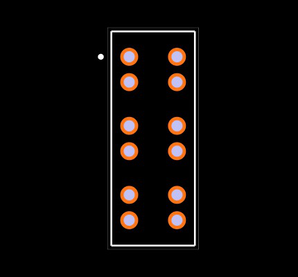 HPTS-4-S-D-VT Footprint