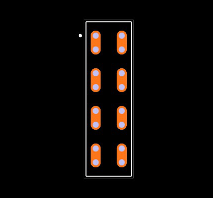 HPTS-6-S-D-VT Footprint