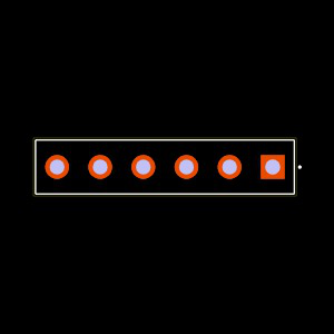 HPW-06-04-T-S-300-255 Footprint