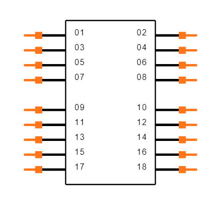 HSEC8-109-01-S-DV-A-L2-K-TR Symbol