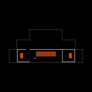 HSEC8-110-01-L-D-EM2 Footprint