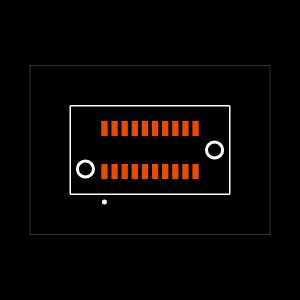 HSEC8-110-01-L-DV-A-K Footprint