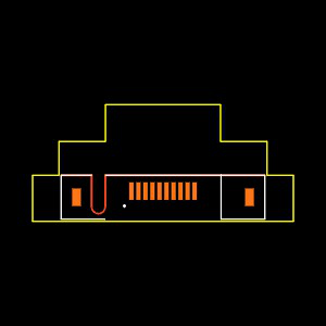 HSEC8-110-01-S-D-EM2 Footprint