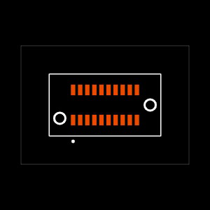 HSEC8-110-01-S-DV-A-K-FR Footprint