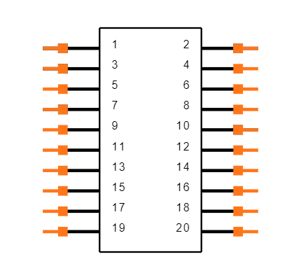 HSEC8-110-01-S-DV-A-K-TR Symbol