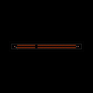 HSEC8-1100-01-S-DV-A-BL Footprint