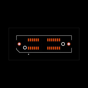 HSEC8-113-01-L-DV-A-WT Footprint
