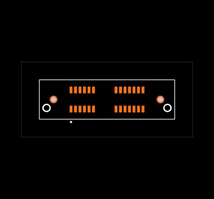 HSEC8-113-01-SM-DV-A-L2-K-TR Footprint