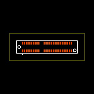 HSEC8-116-01-L-DP-A-K Footprint