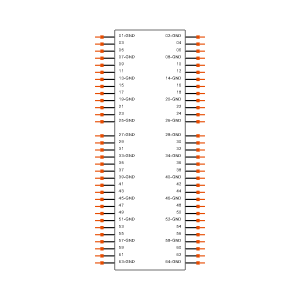 HSEC8-120-01-2-DP-A-K Symbol