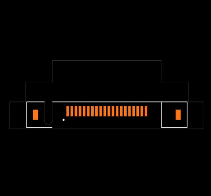 HSEC8-120-01-L-D-EM2 Footprint