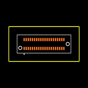 HSEC8-120-01-S-DV-A Footprint