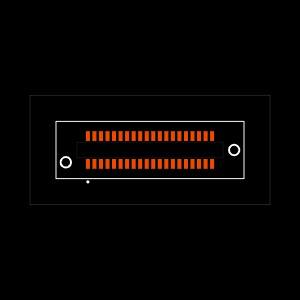HSEC8-120-01-S-DV-A-PE-K Footprint