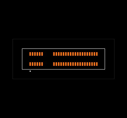 HSEC8-125-01-S-DV Footprint