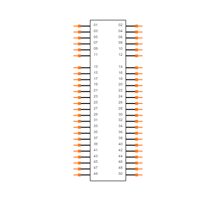 HSEC8-125-01-S-DV Symbol