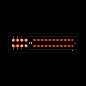 HSEC8-130-01-S-PV-2-1 Footprint