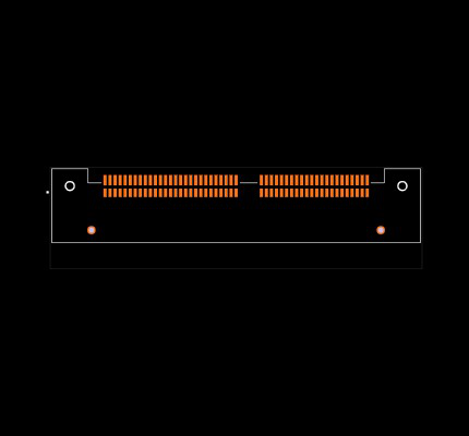 HSEC8-149-01-L-RA-BL Footprint