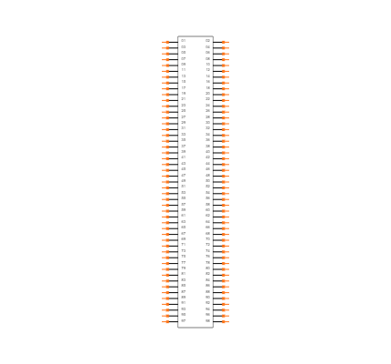 HSEC8-149-01-L-RA-BL Symbol