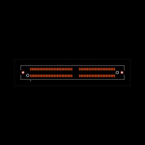 HSEC8-150-01-L-DV-A-WT-K-TR Footprint