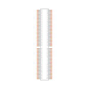 HSEC8-150-01-L-DV-A-WT-K-TR Symbol