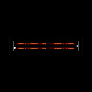 HSEC8-150-01-S-DV-A-K-FR Footprint