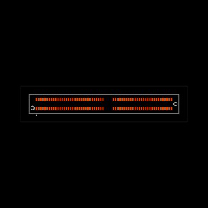 HSEC8-160-01-S-DV-A-GR-TR Footprint