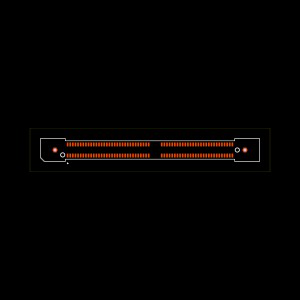 HTEC8-160-01-L-DV-A-BL Footprint