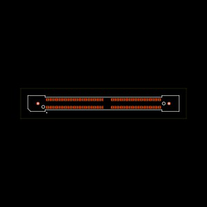 HTEC8-160-01-L-DV-A-K-FR Footprint
