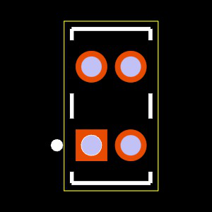 HTMS-102-57-G-D Footprint