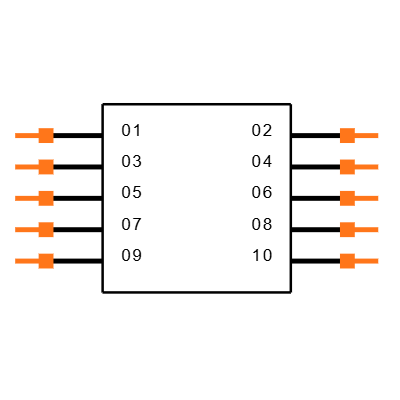 HTMS-105-01-G-D-SM Symbol
