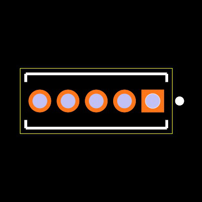 HTMS-105-53-S-S Footprint