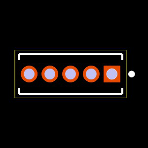 HTMS-105-59-L-S Footprint