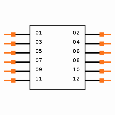 HTMS-106-60-G-D Symbol