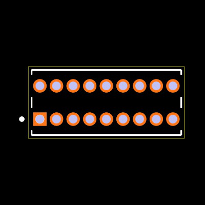 HTMS-109-01-G-D Footprint