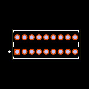 HTMS-109-02-G-D Footprint