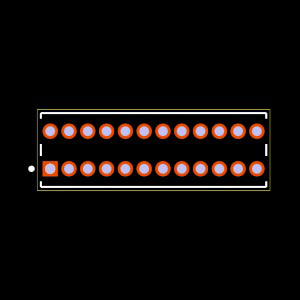 HTMS-112-56-S-D Footprint