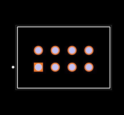 HTSS-104-01-SM-D-LL Footprint
