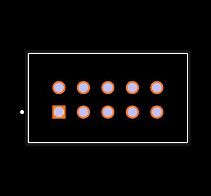 HTSS-105-01-F-D Footprint