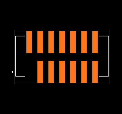 HTSS-107-01-L-DV-01 Footprint