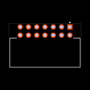 HTSS-107-04-SS-D-RA Footprint