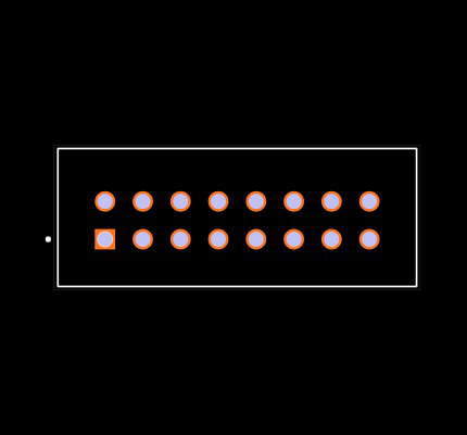 HTSS-108-01-SM-D-LL Footprint