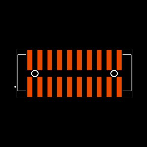 HTSS-110-01-S-DV-A-P-TR Footprint